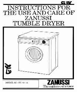 Zanussi Clothes Dryer TE 301A-page_pdf